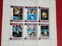 SHARJAH, SPACE - BLOC MNH foto