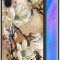 Husa HUAWEI P40 Pro - Flowers 3D (Alb)