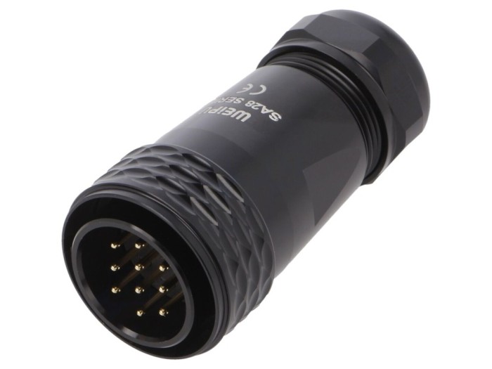 Conector mufă tată IP67 10 pini