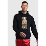 Hanorac Barbati Negru - Berbec Fashion - S