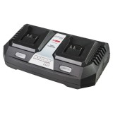 Incarcator dual Raider Pro R20 pentru 2 acumulatori 2x3Ah