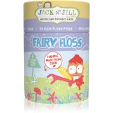 Jack N&rsquo; Jill Fairy Floss scobitori dentare cu filet pentru copii 30 buc