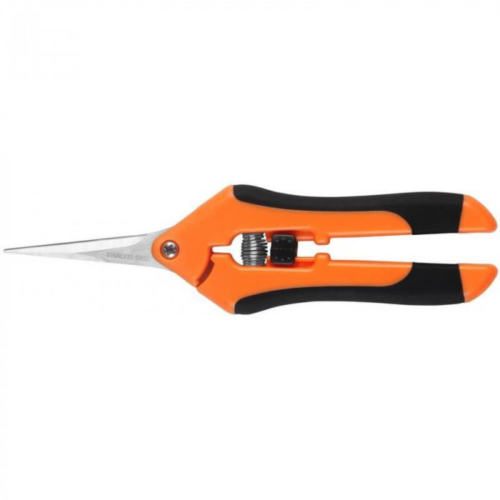 Foarfeca gradina pentru flori, lama inox, 3 mm, 16.5 cm
