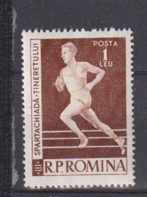 SPARTACHIADA TINERETULUI LP 466 MNH foto