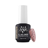 Ojă cu efect de ou negru/alb Laloo 15ml