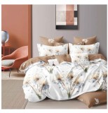 Cumpara ieftin Lenjerie pat dublu,bumbac finet,6 piese,cearceaf normal 220x240cm, cearceaf pilota 200x220cm, 2 fete de perna 50x70, 2 fete de perna 70x70-A1089