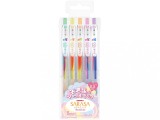 Pix cu gel 0.5 mm Marble Zebra 5 culori/set