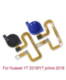 Home Buton + Senzor Amprenta Huawei Y7 Prime (2018) Albastru