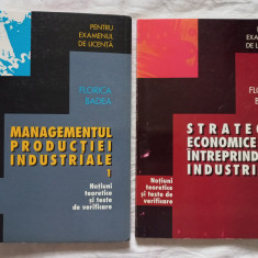 FLORICA BADEA- MANAGEMENTUL PRODUCTIEI INDUSTRIALE, VOL. 1+ VOL. 2