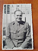 Fotografie tip Carte Postala, colonel in Armata Regala, necirculata