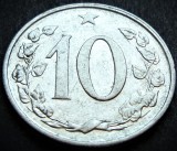 Moneda 10 HALERU - RS CEHOSLOVACIA, anul 1967 * cod 401