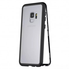 Carcasa protectie Samsung S9, magnetica Negru