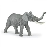 Figurina Papo Elefant, Animale Salbatice, Plastic Multicolor, 3+ ani, Jucarie educativa, 19.1 x 10.1 x 11cm