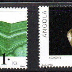 ANGOLA 2001, Minerale, serie neuzata, MNH