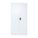 Dulap metalic fiset gri 1800x900x400 mm cu 2 usi securizate si 4 polite
