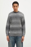 Butter Goods pulover Beams Knit Sweater barbati, culoarea gri, BG243301