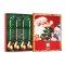 Set 4 Lingurite, Flippy, Tema Craciun, Model Carry The Merry, 4 Modele Tip Pandantiv, din Otel Inoxidabil, 19 x 16 x 2 cm, Multicolor