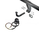 Cumpara ieftin Kit complet carlig remorcare + instalatie electrica 7 pini compatibil cu Dacia Duster II 2018-2024