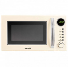 Cuptor cu Microunde Daewoo KOR-6S2BC-1 Control Digital 20L 700W Display LED 8 Programe Crem foto