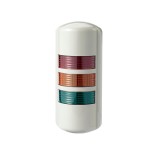 Coloană de semnalizare LED roșu/ambră/verde 24V