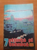 stiinta si tehnica iulie 1989-electromures,cerbul carpatin,masina timpului