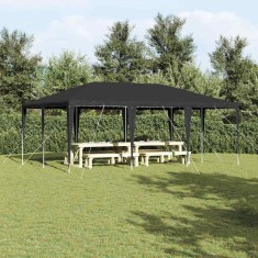 vidaXL Cort pentru Petreceri Antracit și Alb 600 x 400 x 266 cm 42003431