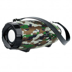 Boxa portabila Borofone BR14 Coolant Bluetooth Green Camouflage foto