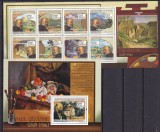 Guineea 2009 pictura Cezanne MI 6823-6830 + bl. 1742 MNH, Nestampilat