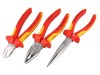 Kit clești izolați 1kVAC 3 buc., KNIPEX
