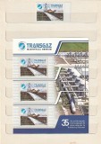 TRANSGAZ 35 DE ANI SERIE + BLOC DE 3 TIMBRE ( LP 1848 + LP 1848 a ) 2009, Nestampilat