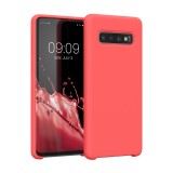 Husa Kwmobile pentru Samsung Galaxy S10, Roz, Silicon, KWM000009QK055C, Carcasa