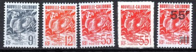 NOUA CALEDONIE 1993, Fauna, serie neuzată, MNH foto