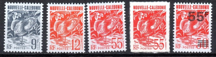 NOUA CALEDONIE 1993, Fauna, serie neuzată, MNH