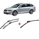 Cumpara ieftin Set 3 stergatoare SKODA OCTAVIA III Combi (5E5, 5E6) 2012-2020, pentru parbriz si luneta, Bosch Aerotwin