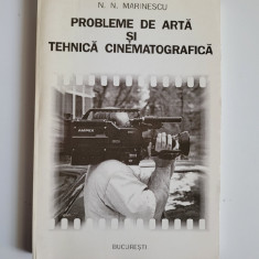 Probleme de arta si tehnica cinematografica, Bucuresti, 1997, dedicatie!