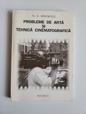 Probleme de arta si tehnica cinematografica, Bucuresti, 1997, dedicatie! foto