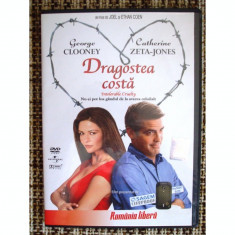 DRAGOSTEA COSTA - dvd- George Clooney , Catheryne Zeta Jones foto