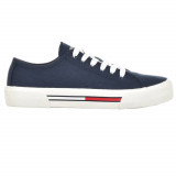 Cumpara ieftin Tenisi femei Tommy Hilfiger Low Cut Canvas Bleumarin