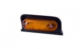 Lampa Cabina LED Portocalie 12-24V, 96x39mm, 3 LED, Omologare E9