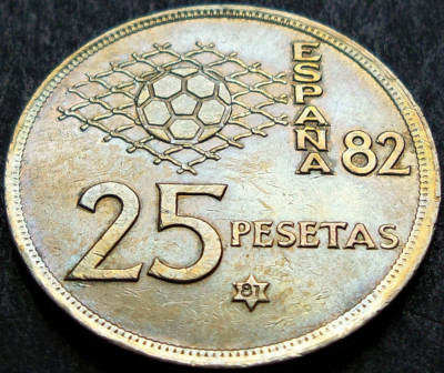 Moneda 25 PESETAS - SPANIA, anul 1980 * cod 1401 foto
