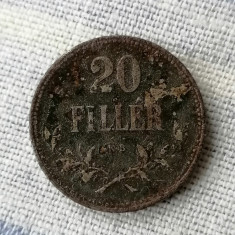 MONEDA - 20 FILLER 1916 - UNGARIA