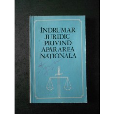 Ioan Stoica - Indrumar juridic privind apararea nationala