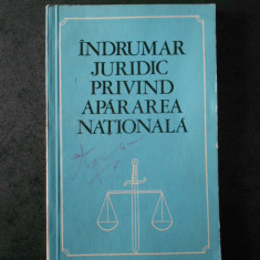 Ioan Stoica - Indrumar juridic privind apararea nationala