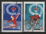 URSS 1965 - Școala a 9-a Uniune Spartakiada, serie stampilata