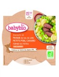 Meniu cu pastarnac, mazare si rata de ferma Bio, 260g, BabyBio