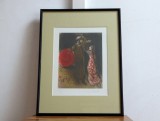 Cromolitografie Marc Chagall,&rsquo;Meeting of Ruth and Boaz&rsquo;| Deosebita