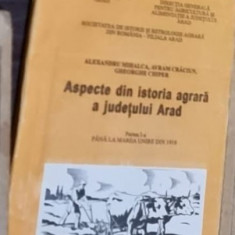 Alexandru Mihalca - Aspecte din Istoria Agrara a Judetului Arad Partea I-a. Pana la Marea Unire din 1918