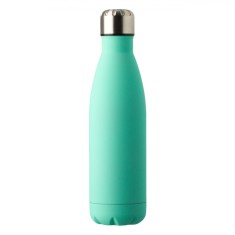 Termos din inox, capac cu filet, culoare turcoaz, capacitate 500 ml foto