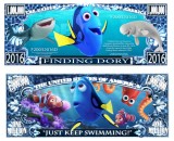 !!! SUA = FANTASY NOTE (TJ6) = DESENE ANIMATE : FINDING DORY - 2017 - UNC