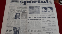 Ziar Sportul 1 10 1969 foto